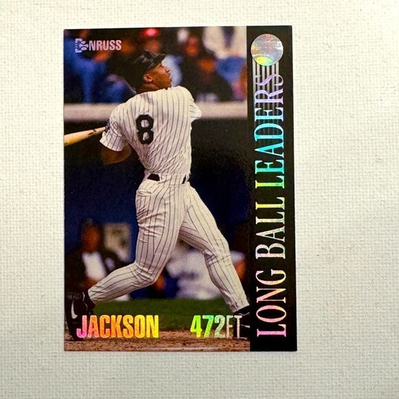 1994 donruss leaders long ball, bo jackson #4/10 MINT CONDITION RARE